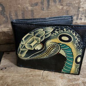 Snake Leather Wallet